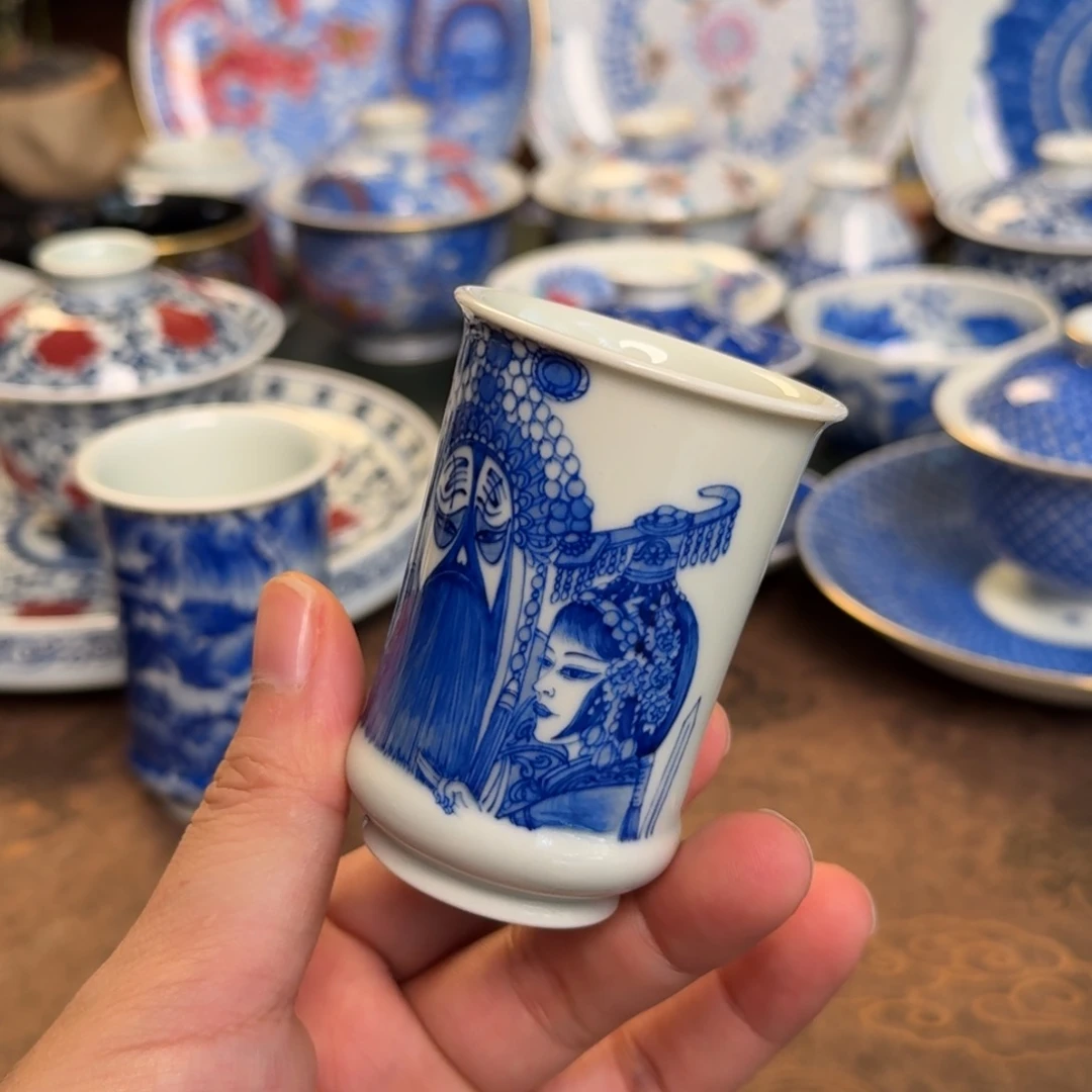 纯手工手绘陶瓷茶具