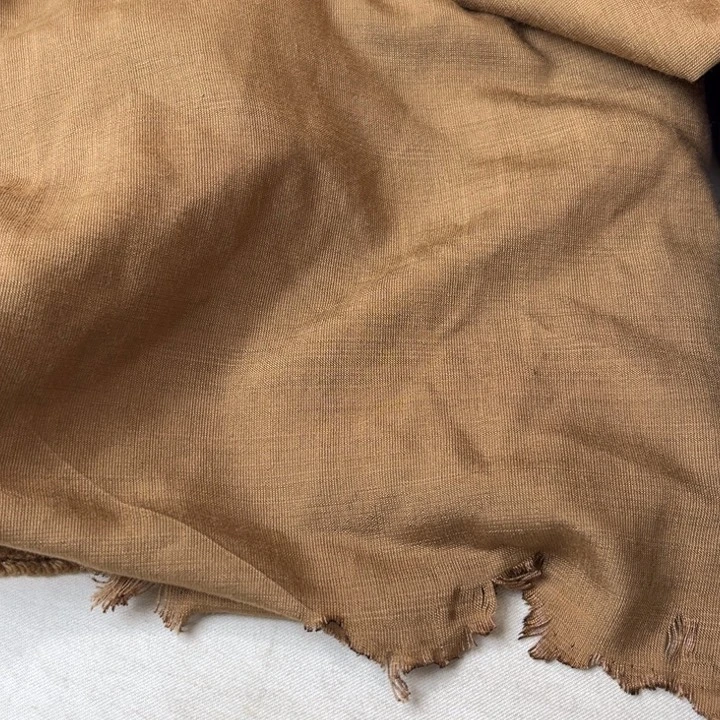 棉混纺卡其麻棉3米。