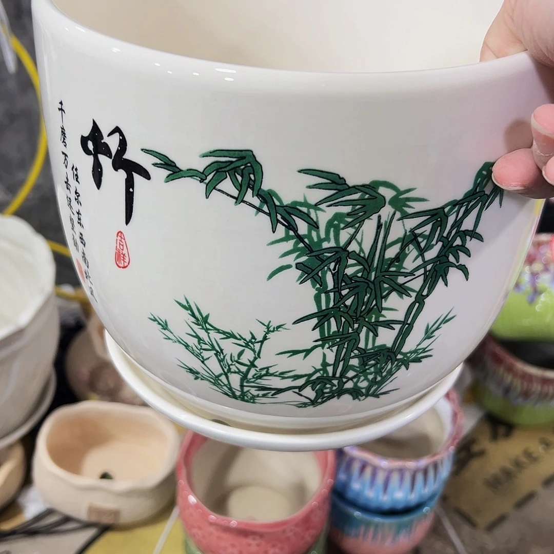 绿植多肉陶瓷花盆
