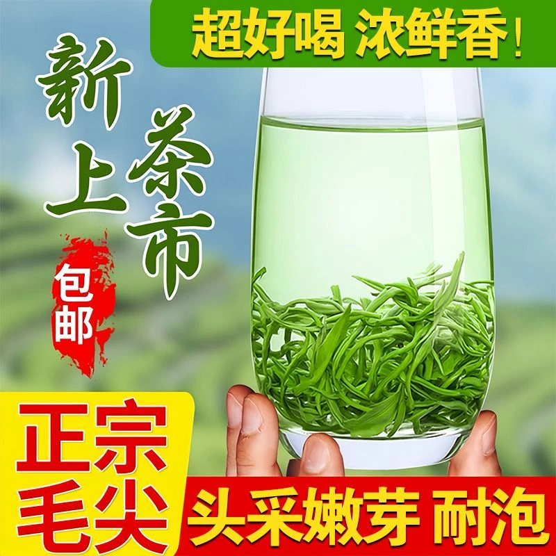 【补贴价】2025年安徽大别山毛尖新茶浓香耐泡支持试喝50克