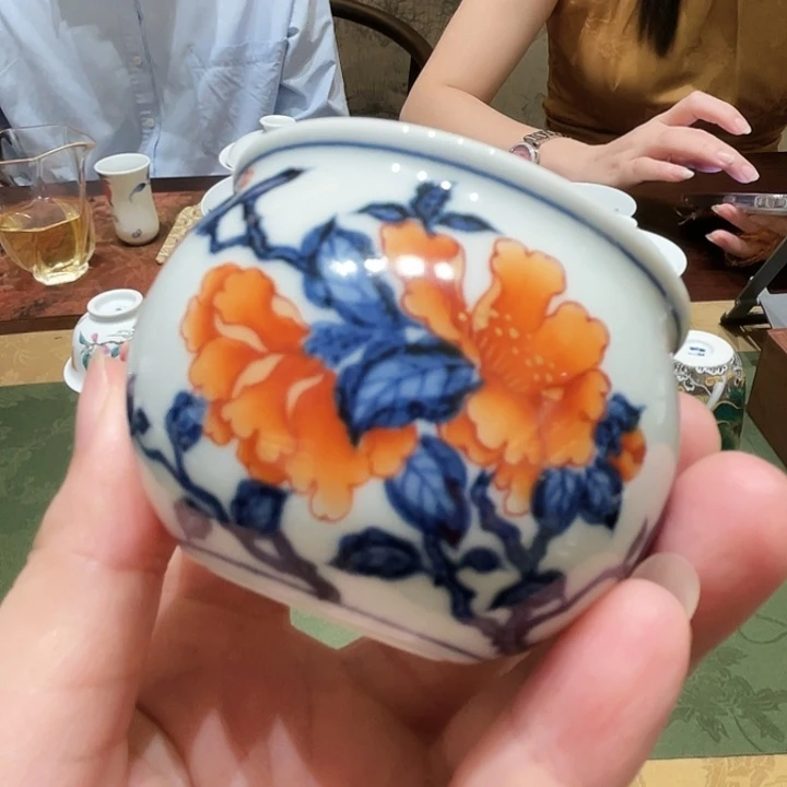 一儒堂茶花掌中宝杯
