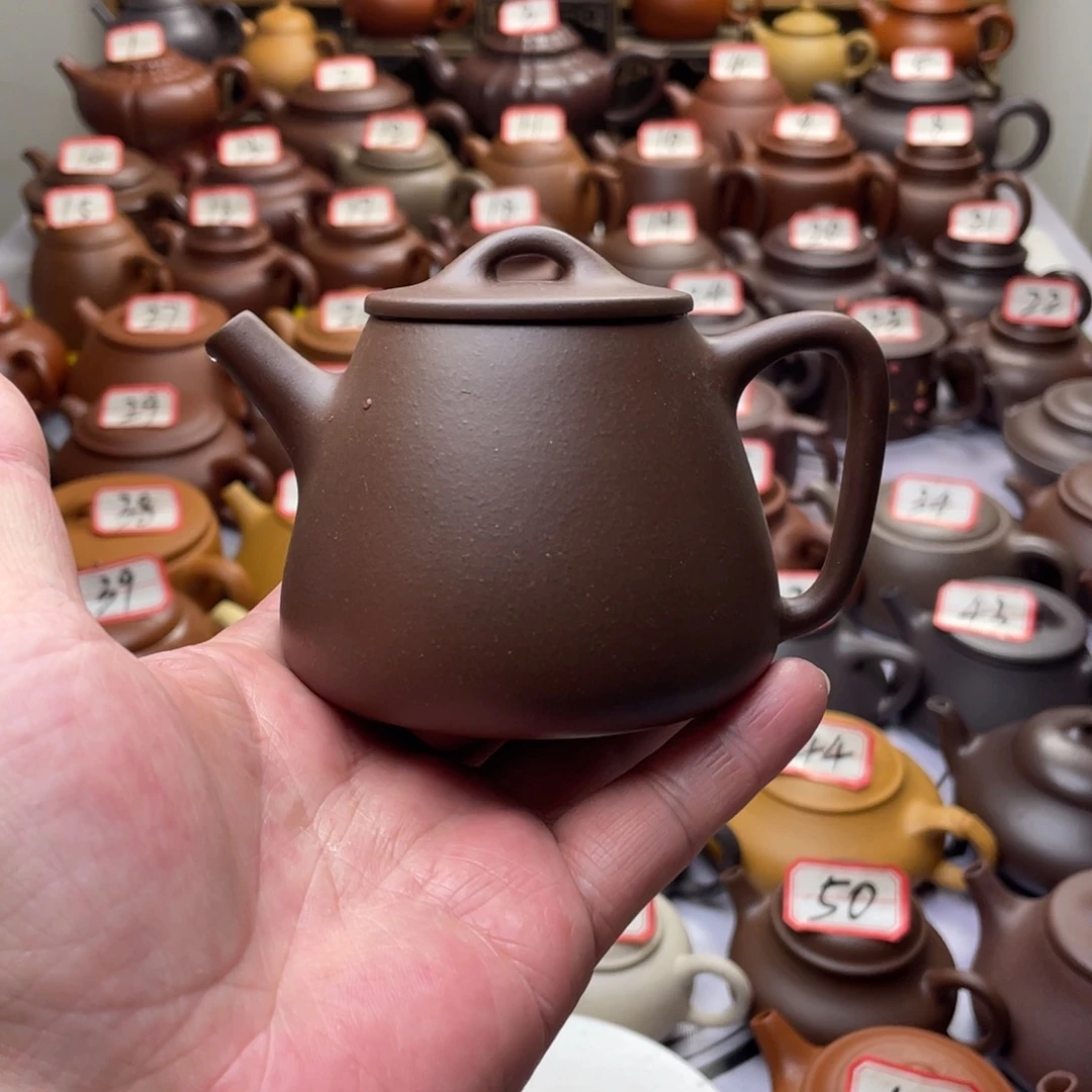 茶壶紫砂宜兴紫砂半手工