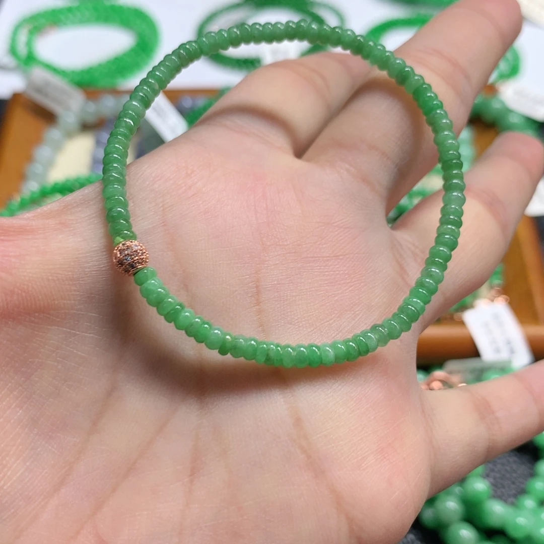 未镶嵌手链翡翠翡翠