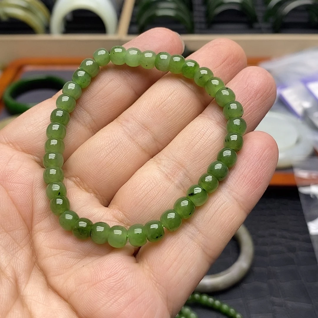 未镶嵌手链和田玉（碧玉）