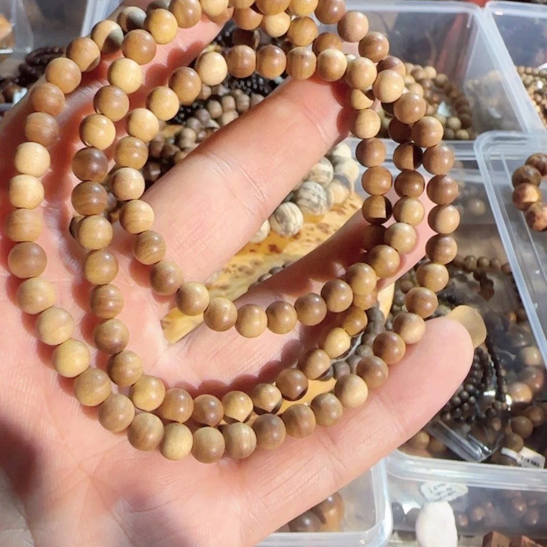 檀香木0.6多圈横肉黑肉半沉