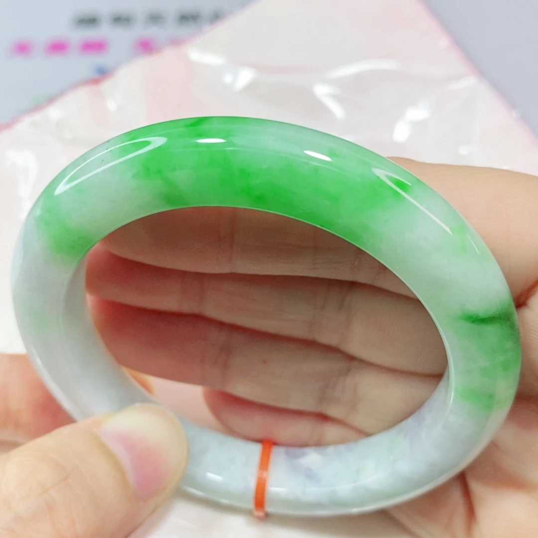 未镶嵌手镯翡翠55圈口正圈