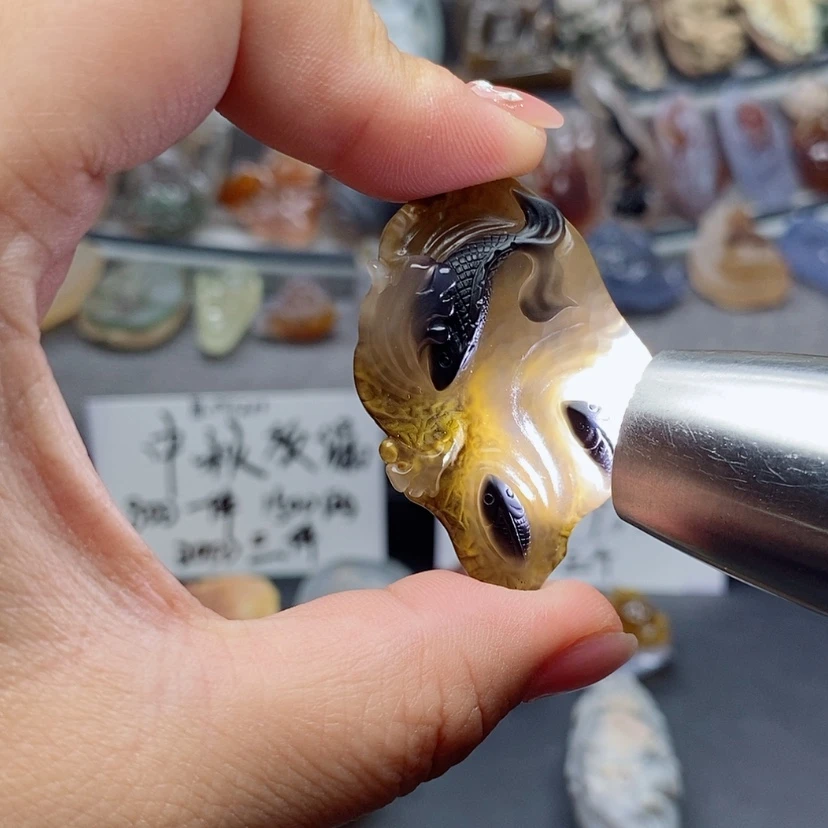 【闪购商品】未镶嵌吊坠定制玛瑙