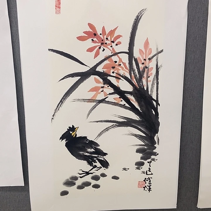 国画手写手绘作品178