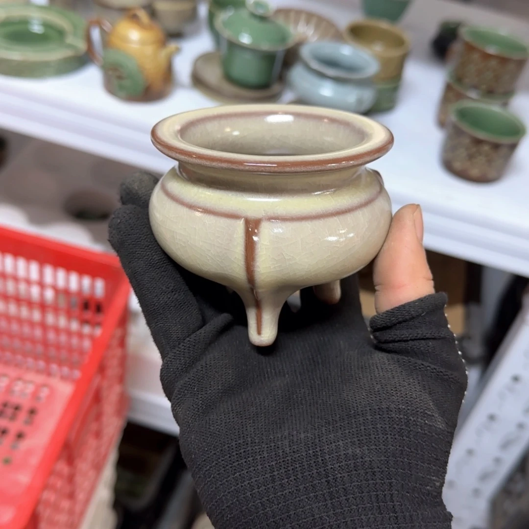 小金茶具青瓷茶器