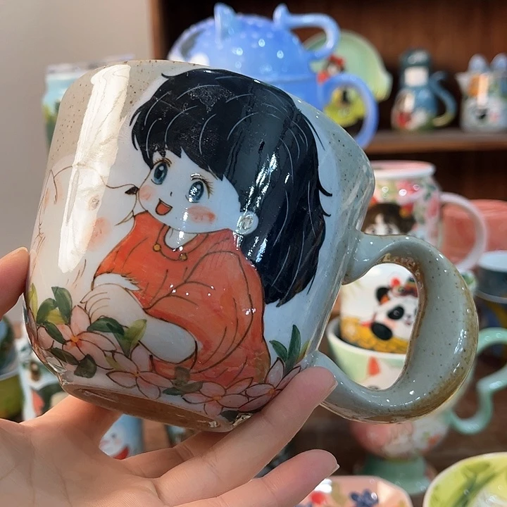 陶景德镇釉下手绘陶瓷