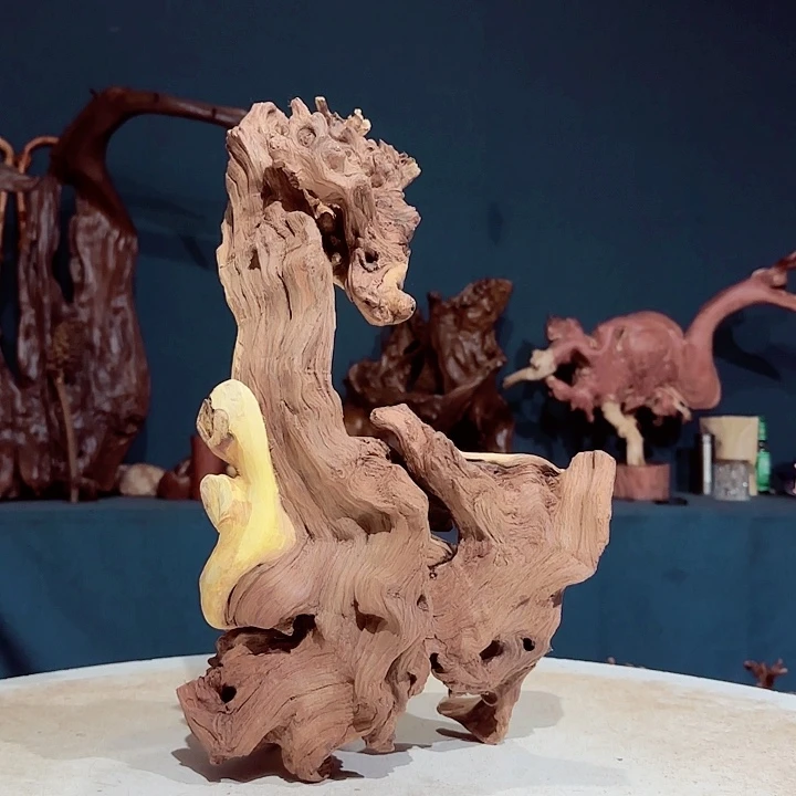 黑果木忘****天770金丝红木羊蹄甲半成品