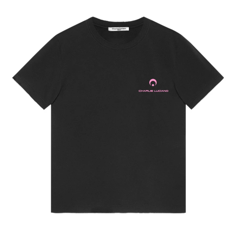 Charlie Luciano 半月logo tee