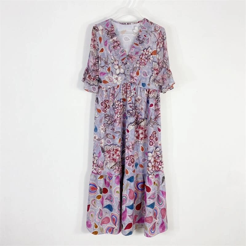 【77衣橱】ES7104精品女装连衣裙裙子【红人上新】