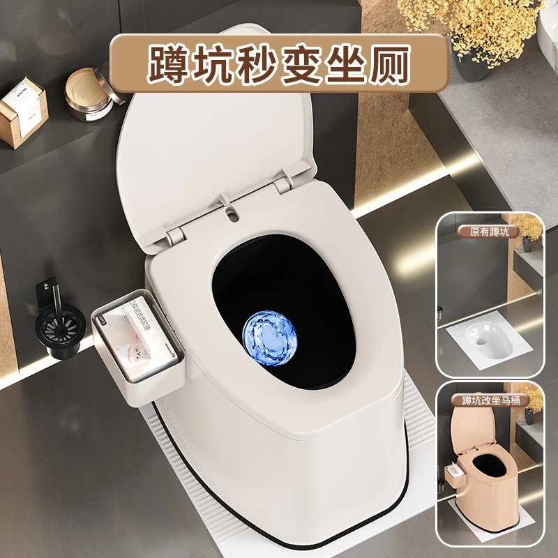 孕妇马桶老人座便器家用老年人可移动便携大便椅病人室内防臭尿桶