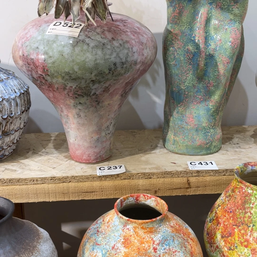 花瓶白泥景德镇陶瓷艺术研究院