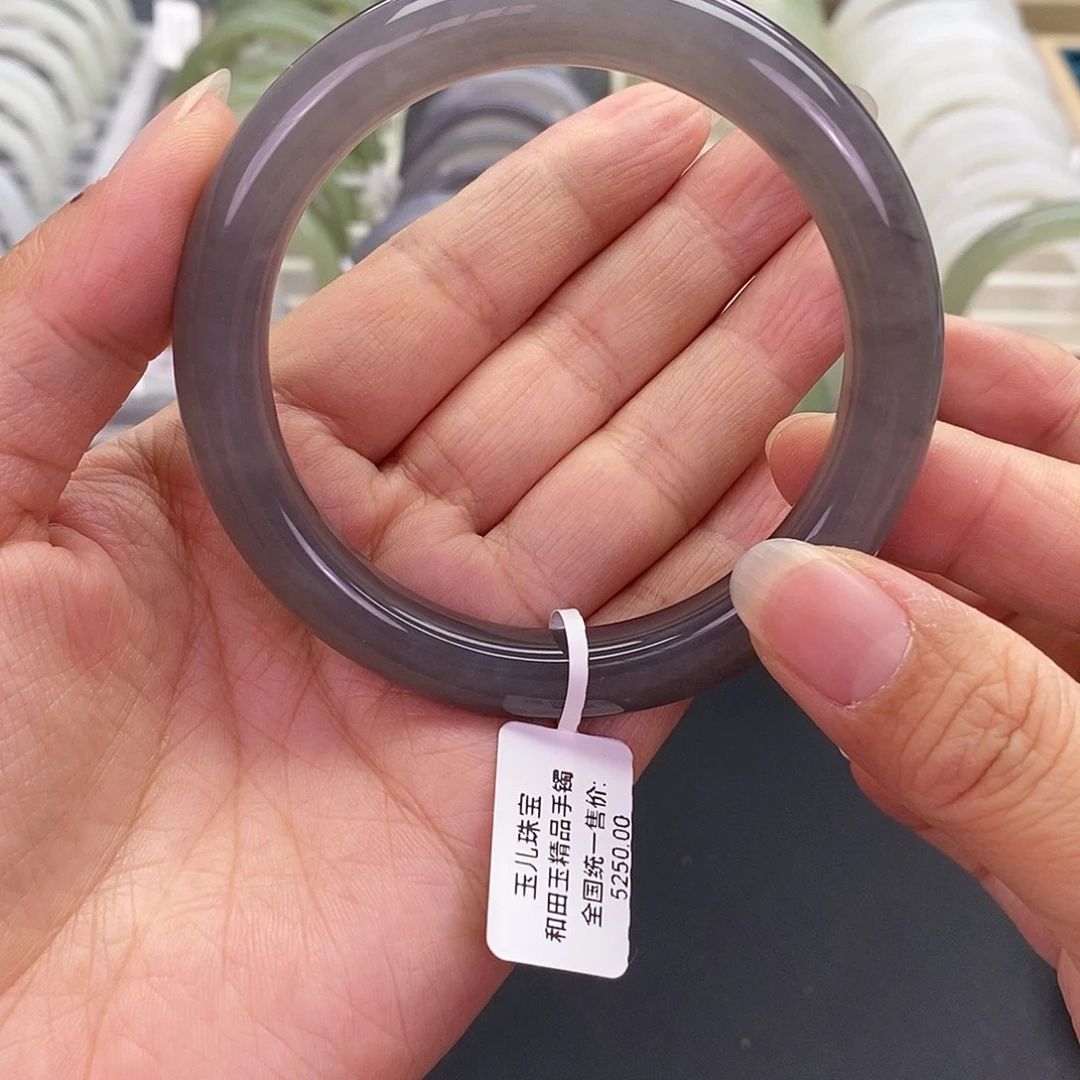 和田玉未镶嵌珠宝奇石和田玉手镯57