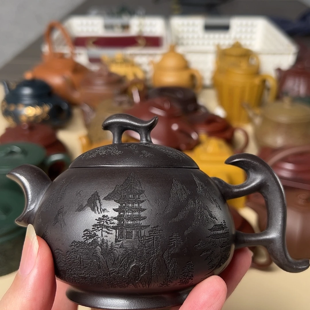 茶壶紫砂宜兴紫砂壶35