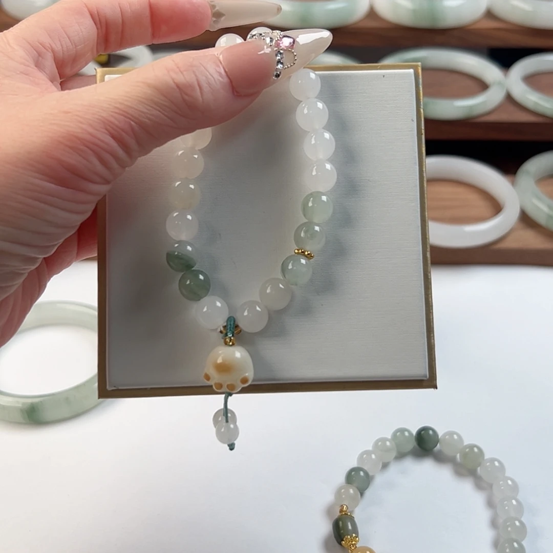 石英质玉未镶嵌手镯