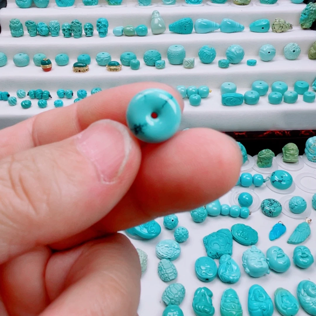 绿松石未镶嵌吊坠(不含链)