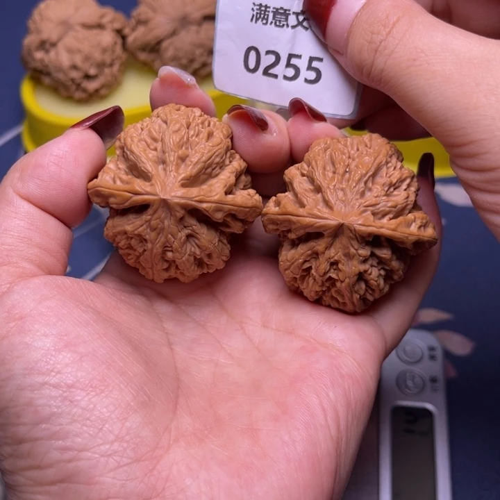 文玩核桃把件粗筋43.0255