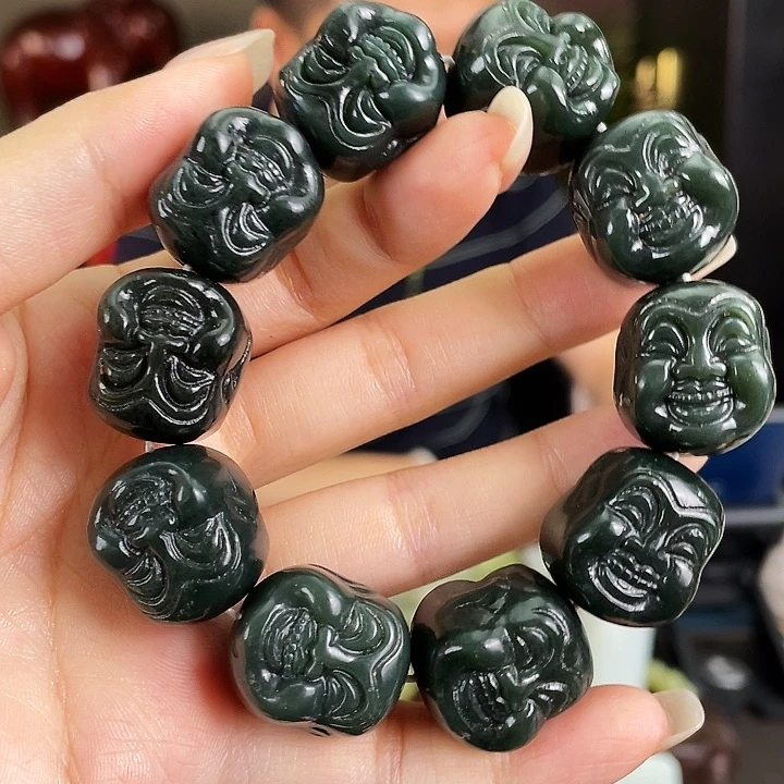 和田玉未镶嵌颈饰定制发货