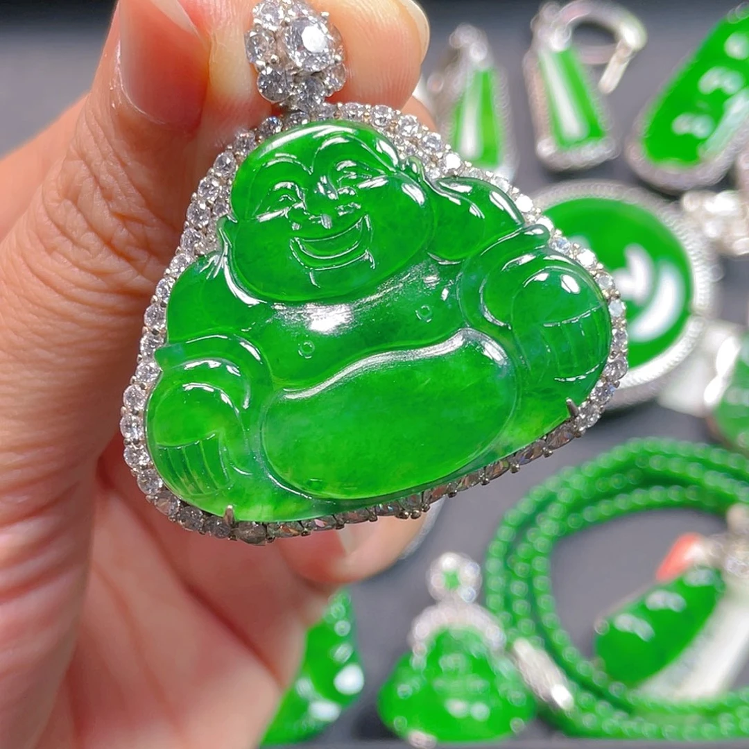 吊坠(不含链)未镶嵌翡翠