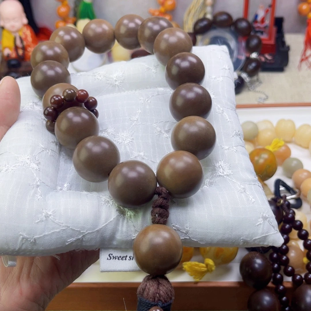 手串菩提根/象牙果卡24原果原色干磨福利7