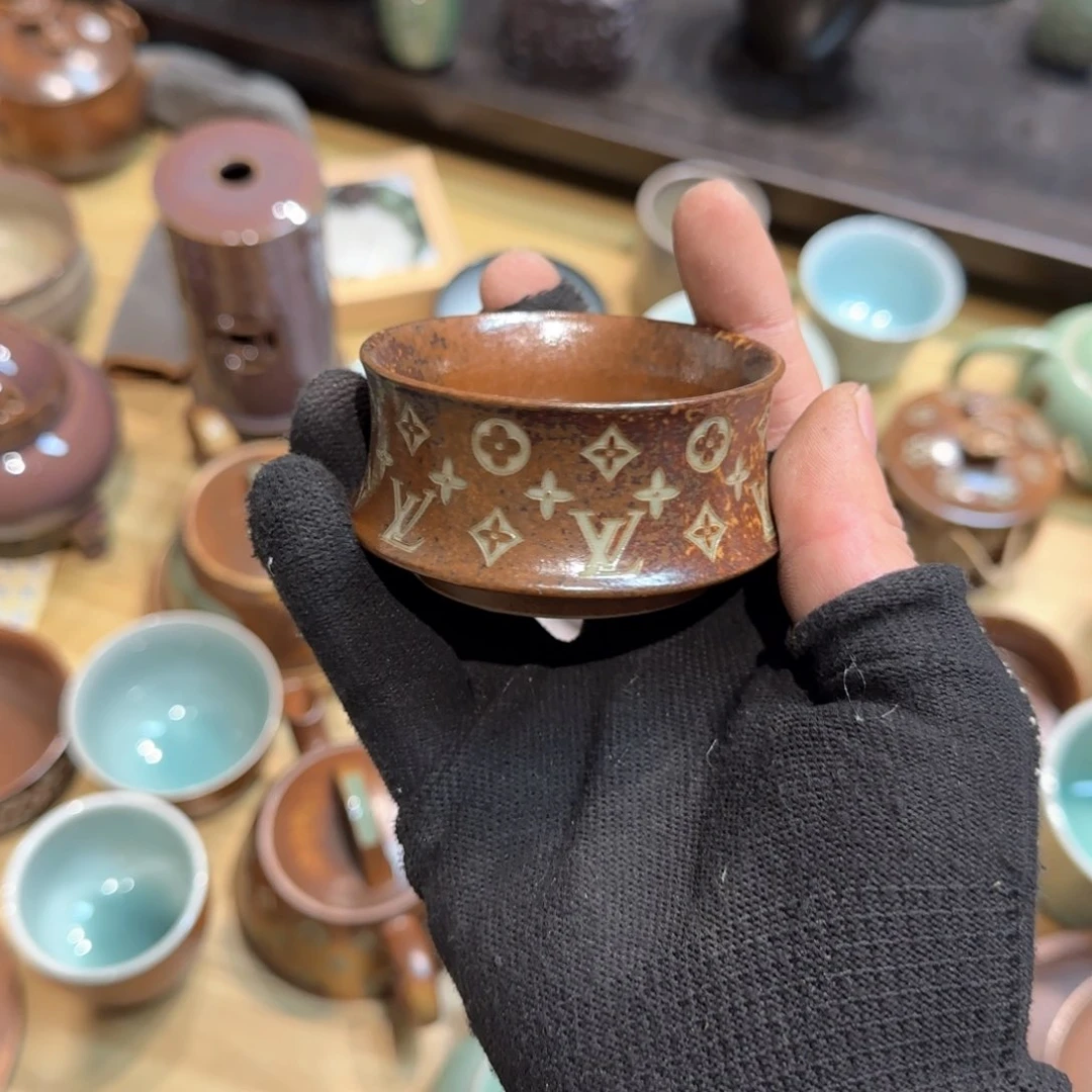 小金茶器青瓷茶具