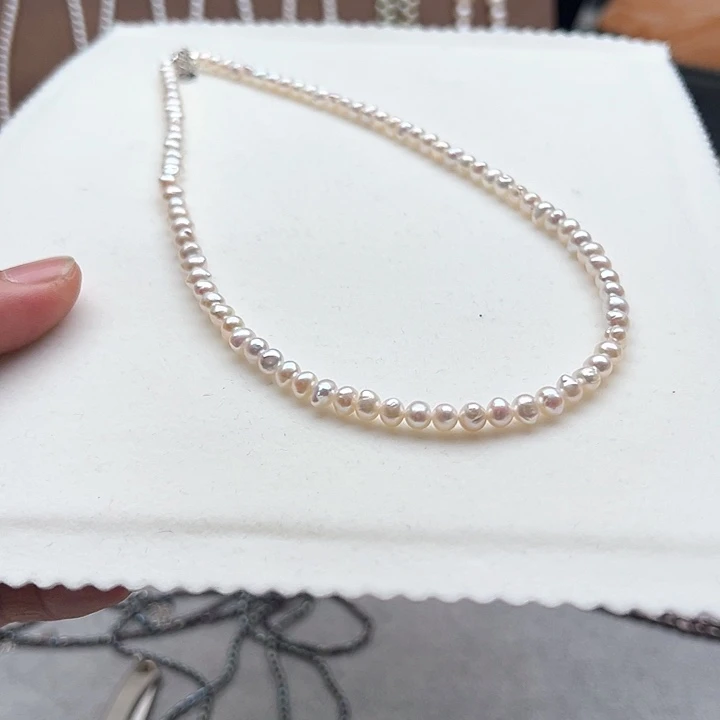 淡水珍珠钛钢颈饰