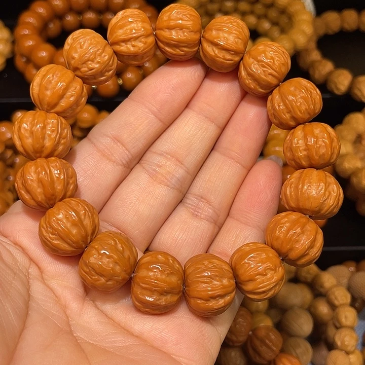 猴头核桃手串猴头