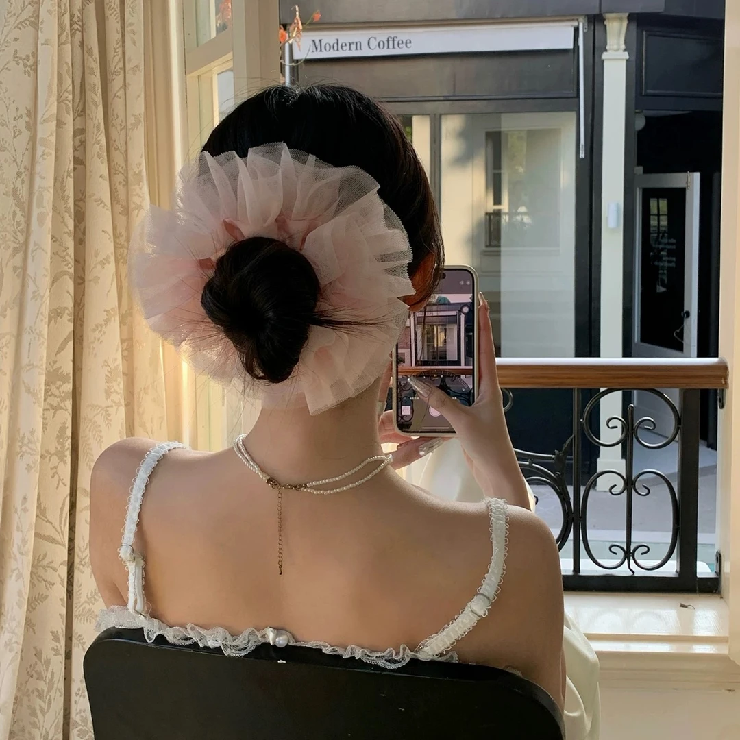 【全场满9.9包U】发圈发饰直播过款原创设计小众简约百搭时尚