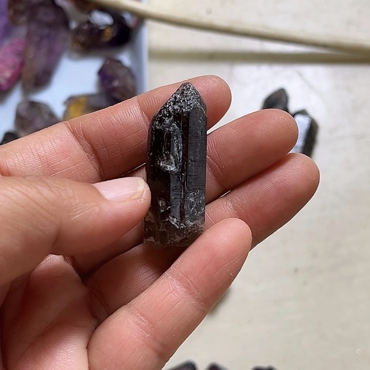 玻***极未镶嵌珠宝半成品水晶