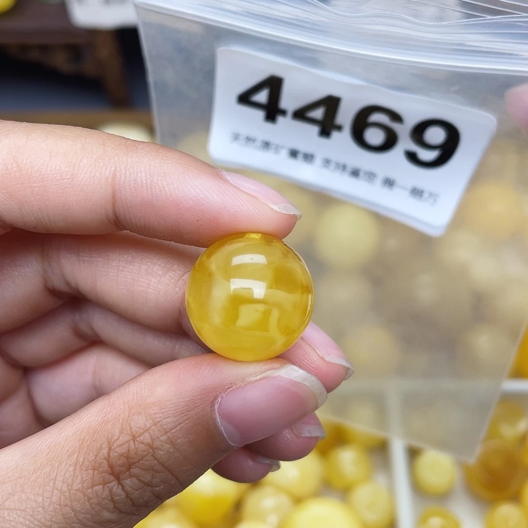蜜蜡未镶嵌珠宝奇石粉16.7