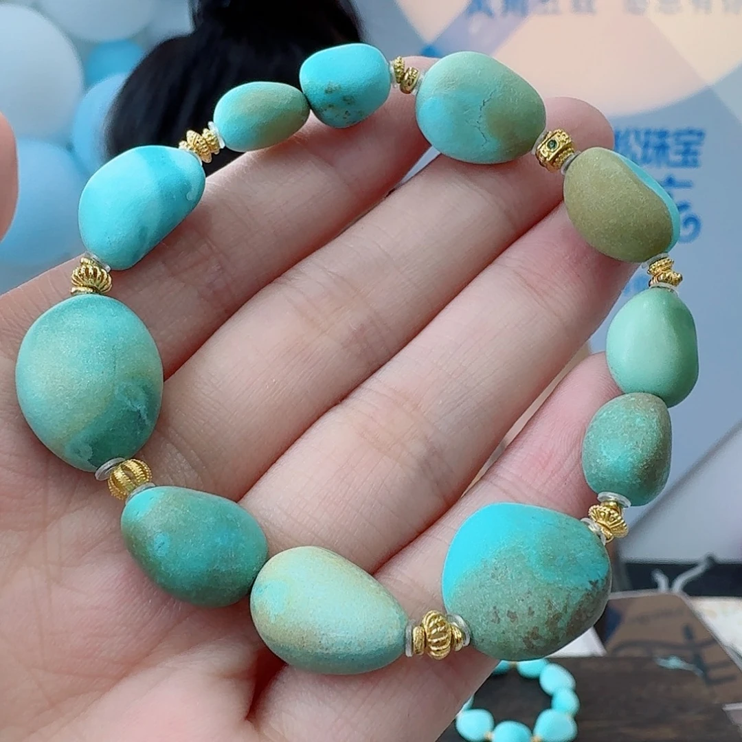 未镶嵌绿松石珠宝奇石