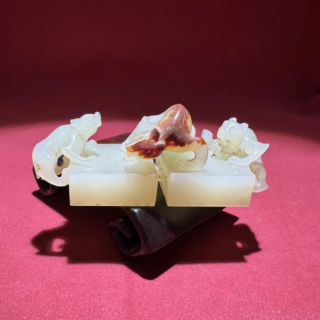 清早期三熊玉印—HBG128974