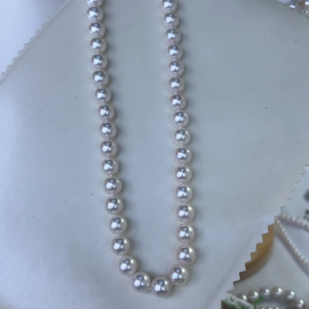 银S925镶嵌海水珍珠颈饰