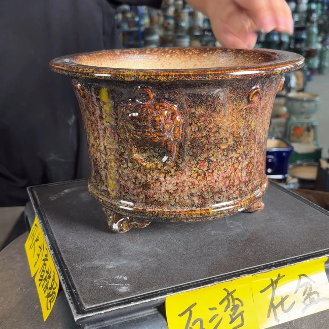 。一风堂石湾花盆 内20*14