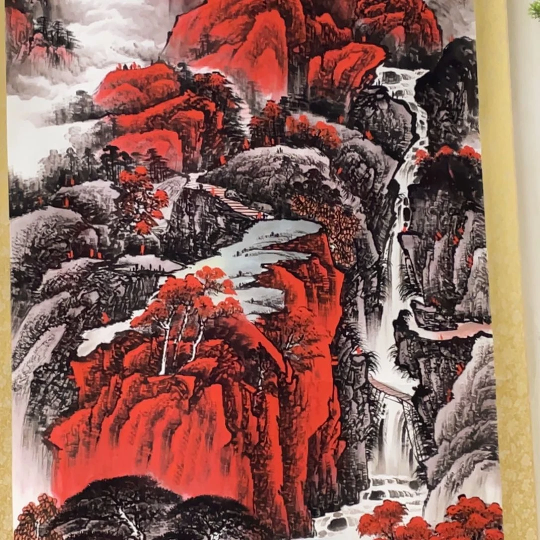 国画老师手笔手绘作品图N