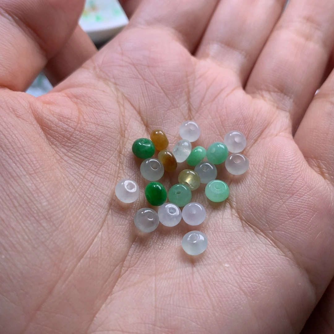 散珠翡翠芝*多样性发货20颗
