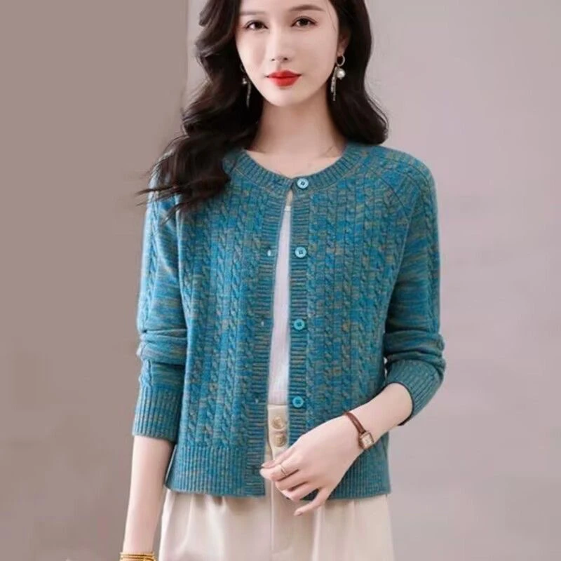 新春爆款开衫时尚百搭宽松显瘦