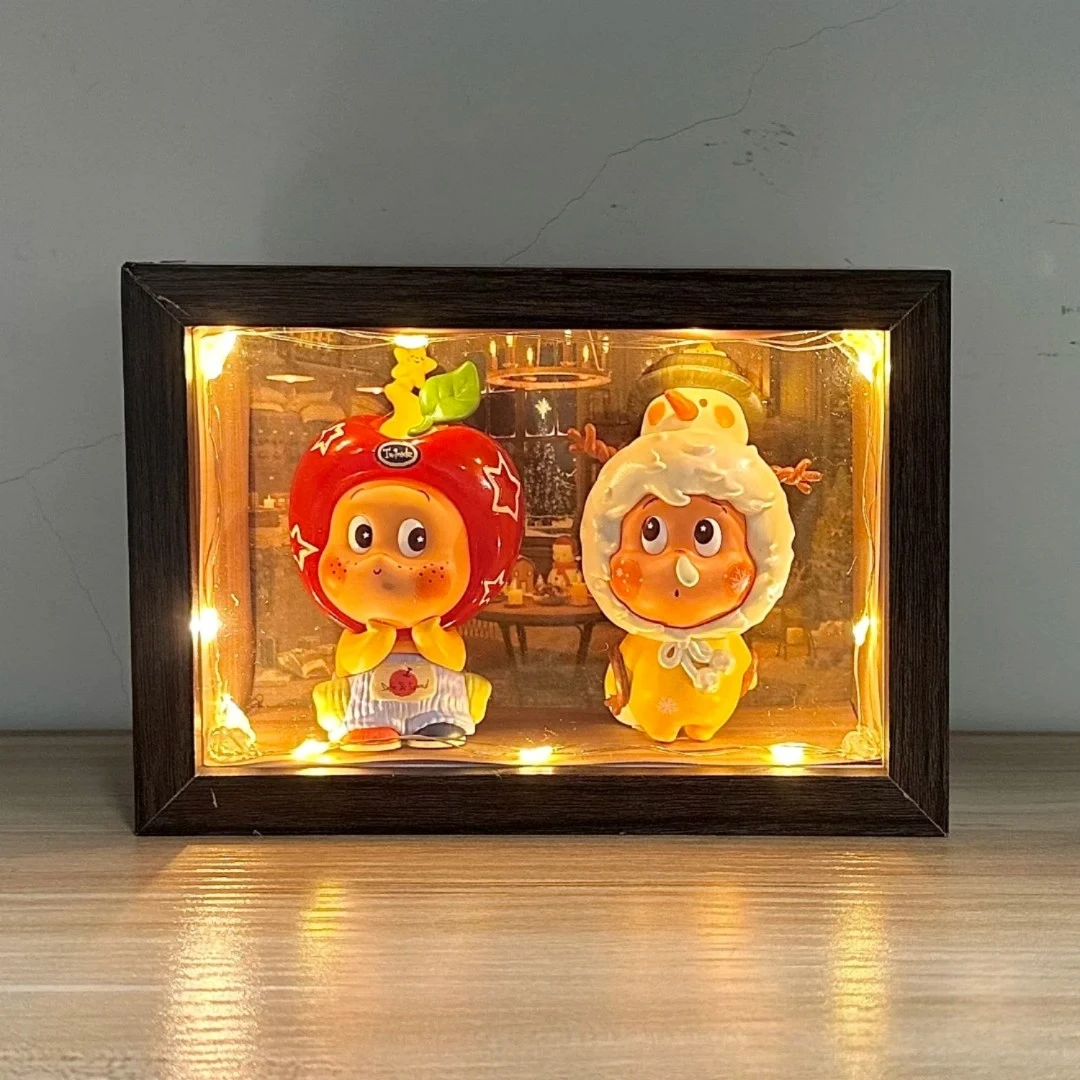 泡泡玛特收纳相框星星人相框星星人盲盒展示相框星星人收纳相框