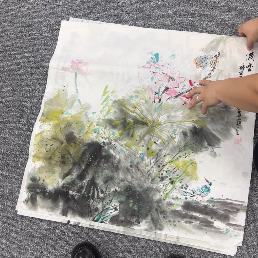 国画纯手绘字画国画作品欣赏