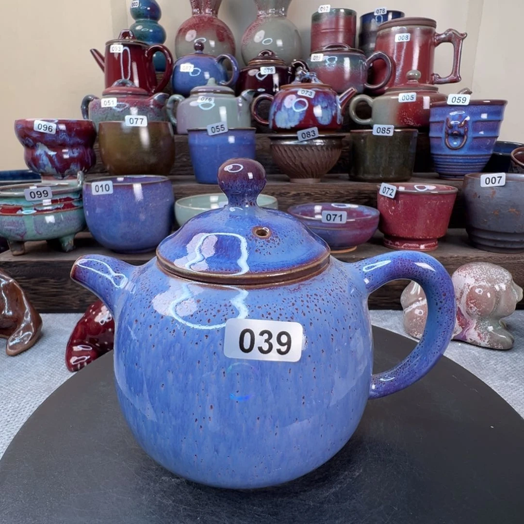 满容300ml大鲍樽原矿原胎茶壶一把