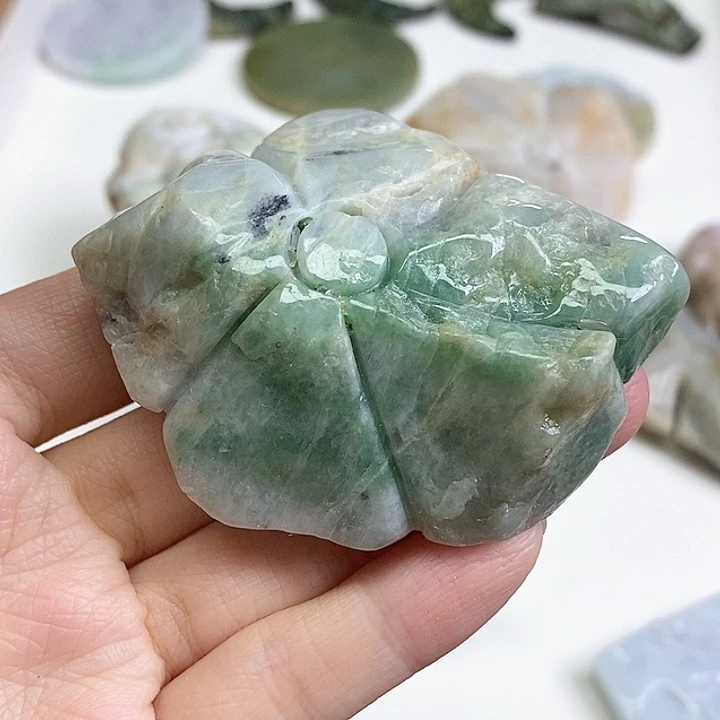 翡翠未镶嵌颈饰天然翡翠34