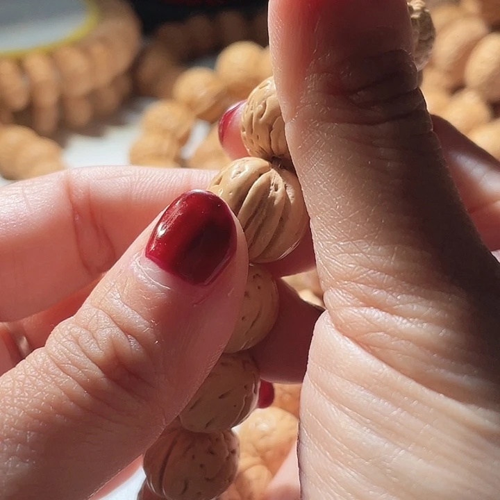 ゞ***森吊坠桃核桃核手串金丹53