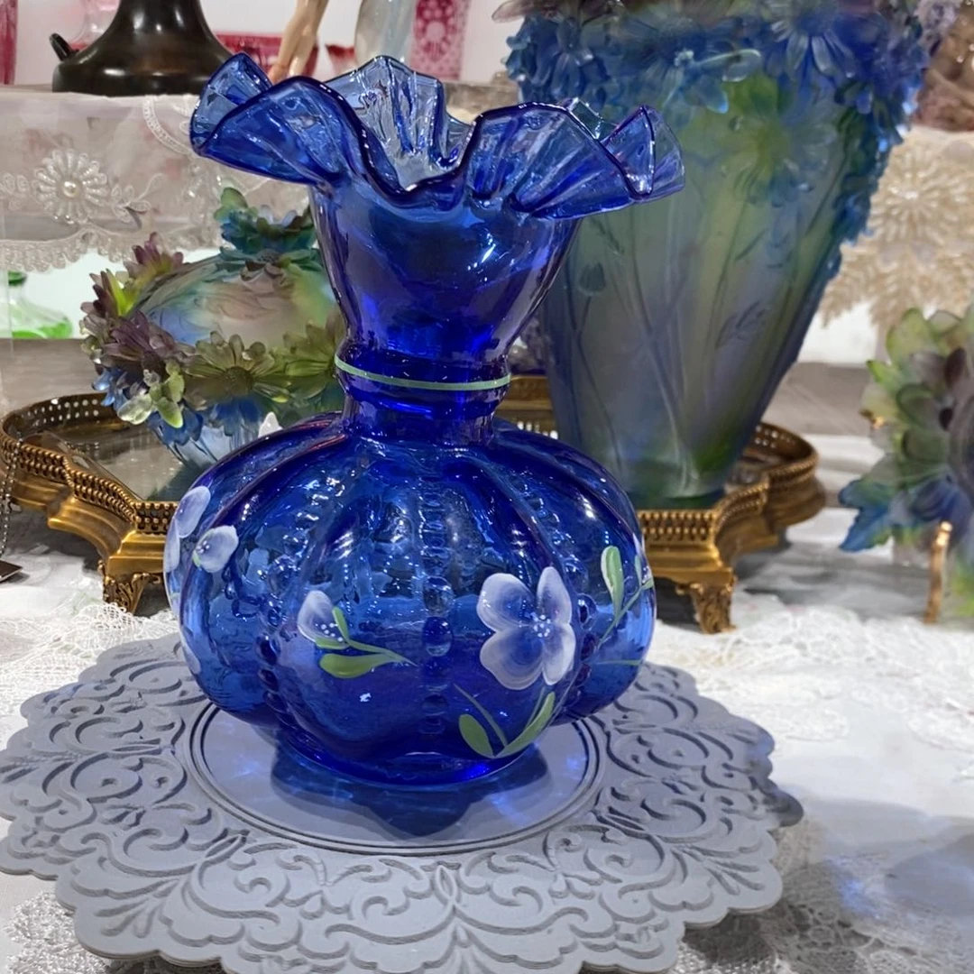 摆件芬顿复刻款琉璃花瓶
