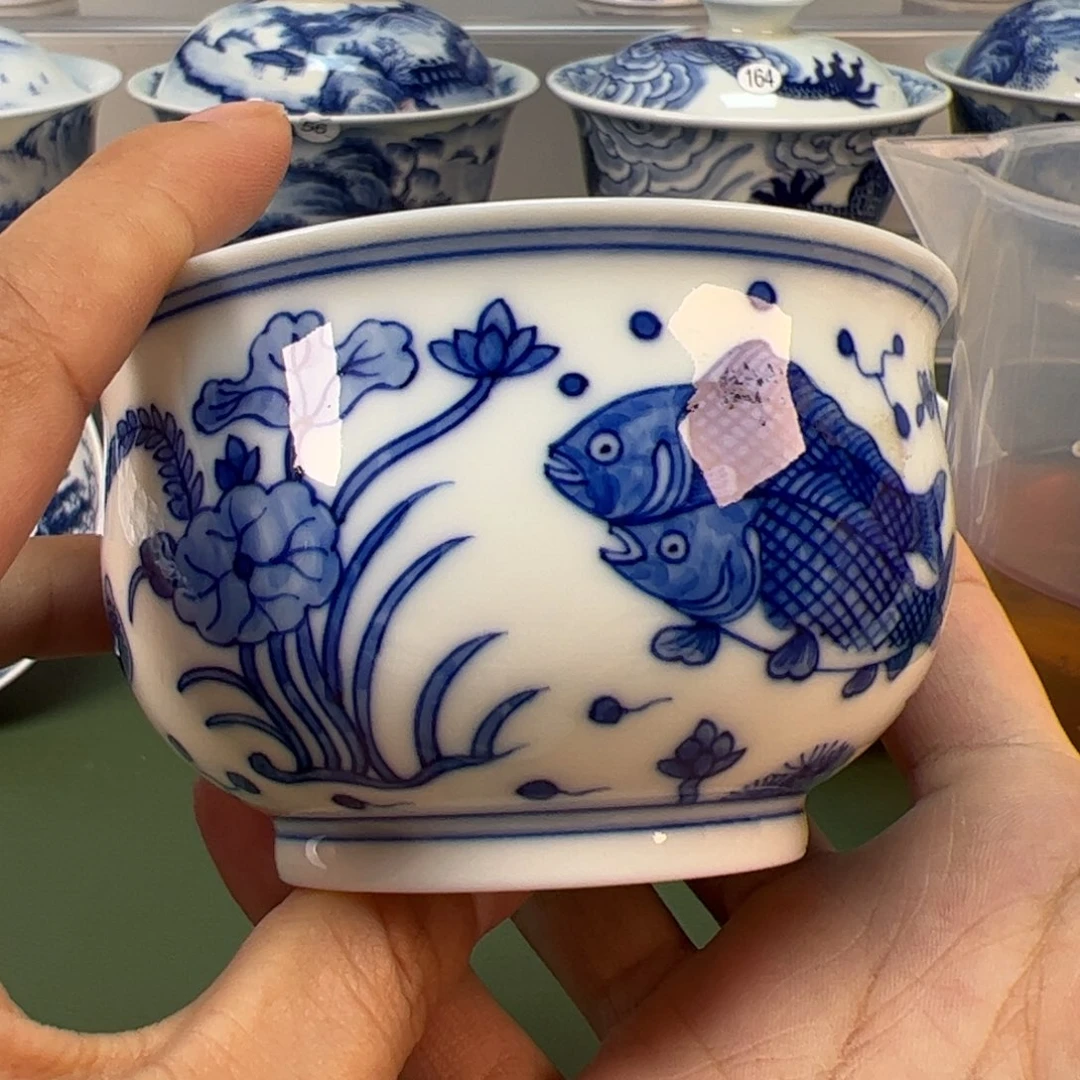 杯木木景德镇纯手绘茶具112