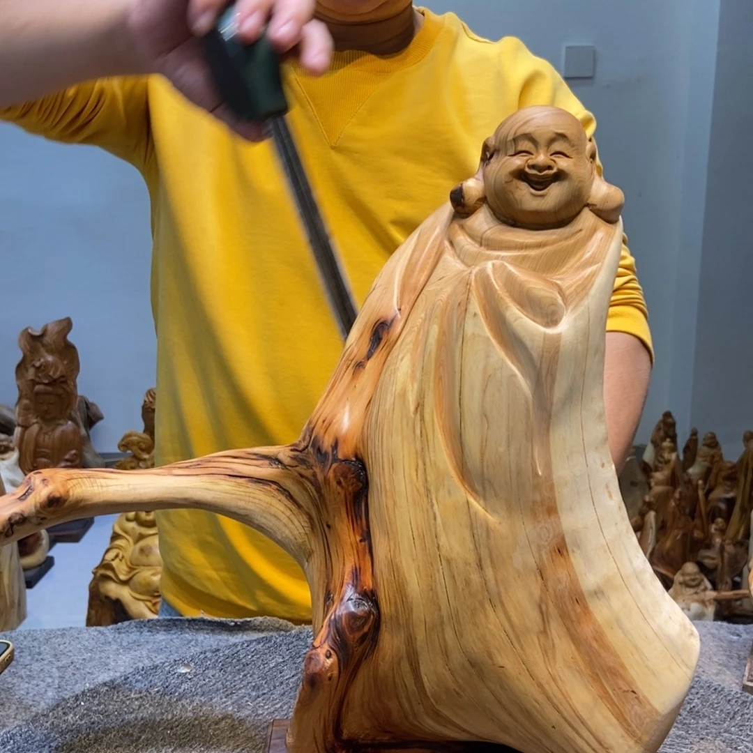 柏木（崖柏）太行崖柏根雕摆件