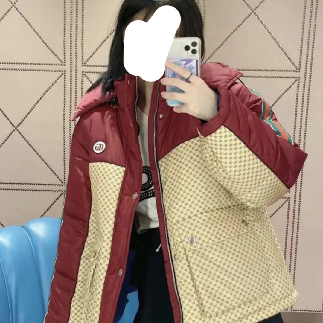 未使用 GUCCI/古驰 尼龙连帽夹克/尺码36/E0258