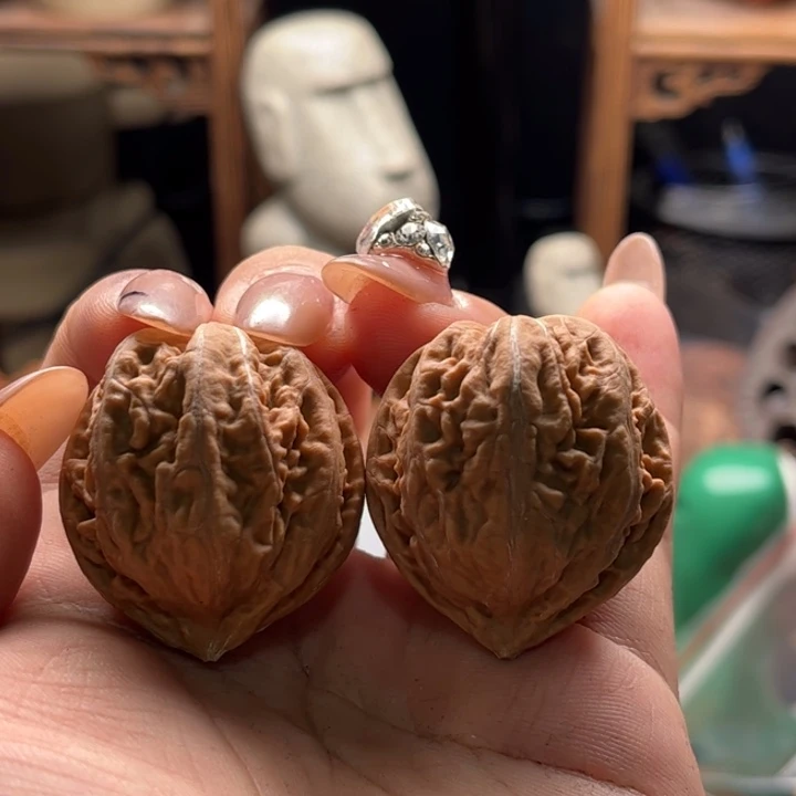 文玩核桃把件楸大胖71